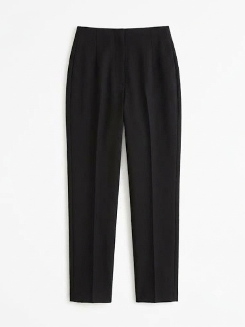 Dark Academia Corporate Goth Abercrombie & Fitch Woven Trouser Tailored Pant 26R